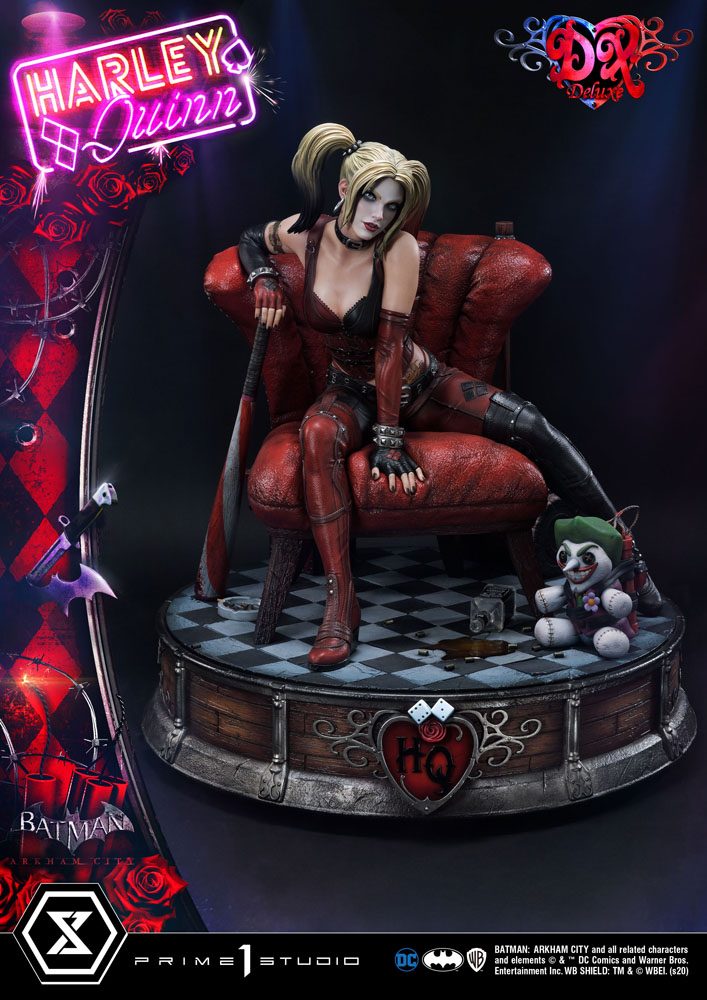 Batman Arkham City Statue 1/3 Harley Quinn Deluxe Bonus Version 58 cm