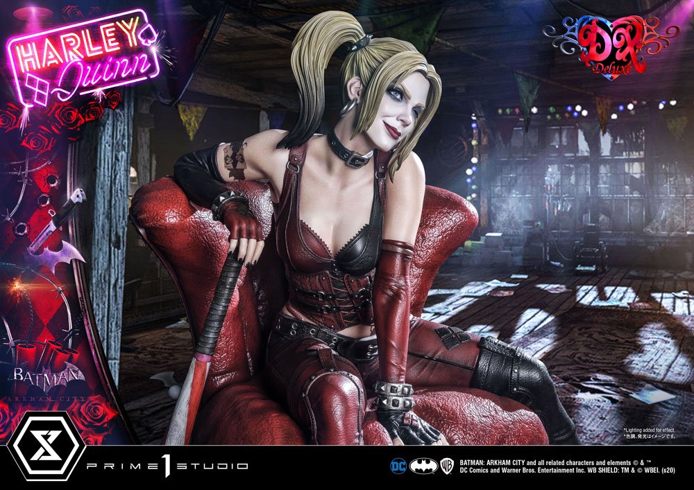 Batman Arkham City Statue 1/3 Harley Quinn Deluxe Bonus Version 58 cm