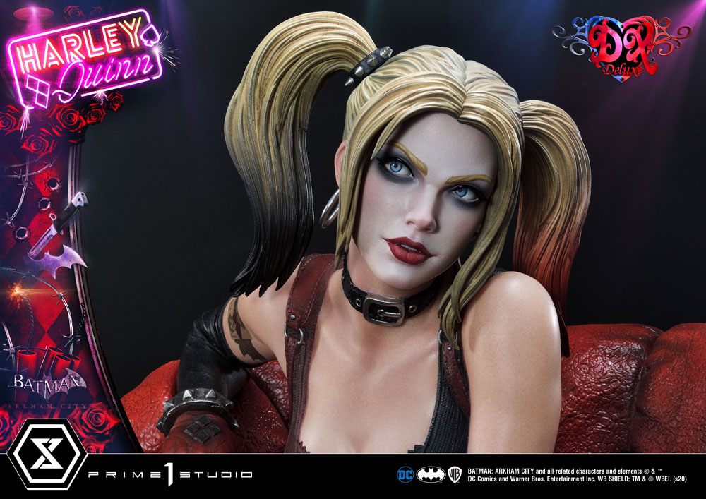Batman Arkham City Statue 1/3 Harley Quinn Deluxe Bonus Version 58 cm