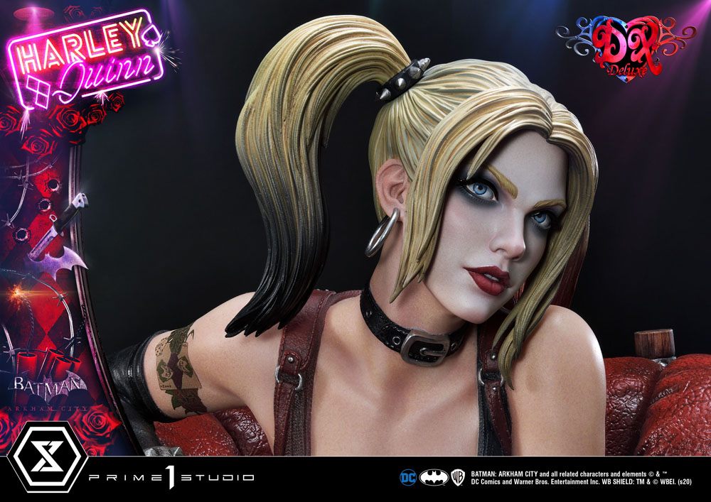Batman Arkham City Statue 1/3 Harley Quinn Deluxe Bonus Version 58 cm