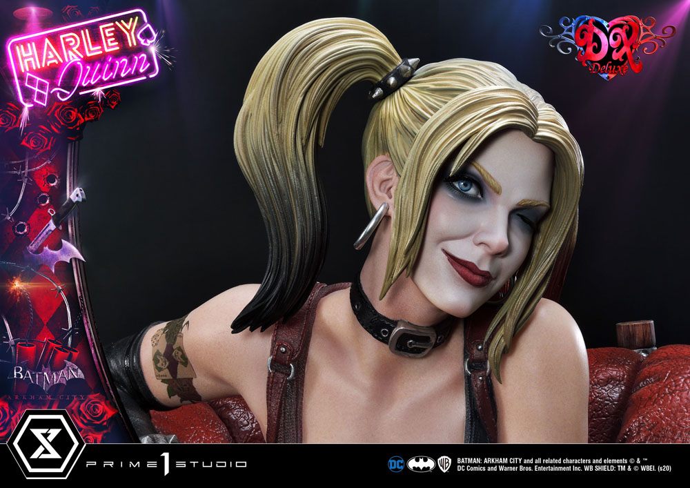 Batman Arkham City Statue 1/3 Harley Quinn Deluxe Bonus Version 58 cm
