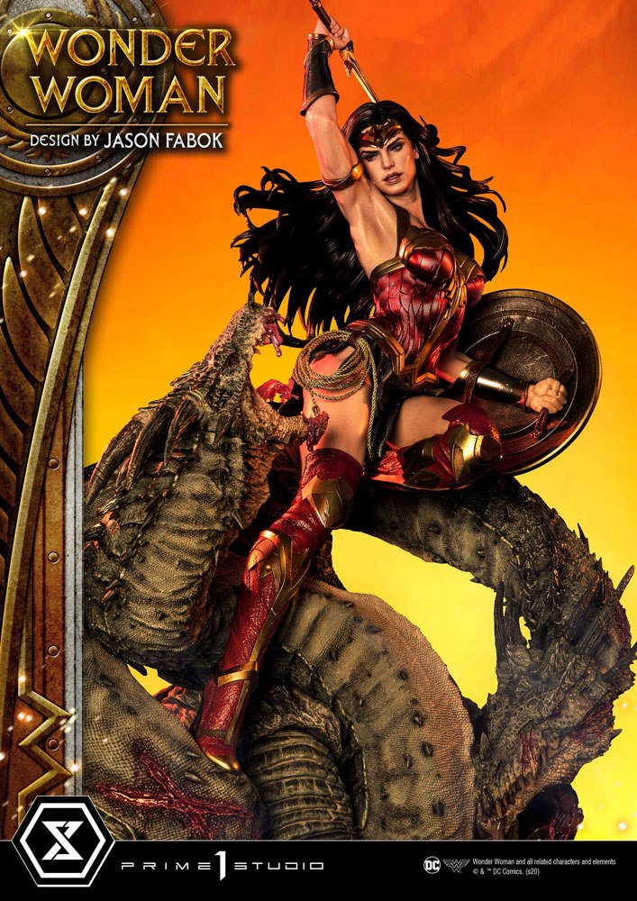 Wonder Woman Statue 1/3 Wonder Woman vs. Hydra 81 cm