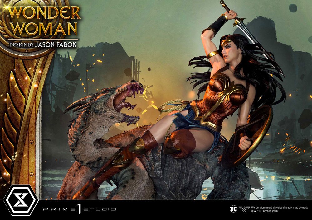 Wonder Woman Statue 1/3 Wonder Woman vs. Hydra 81 cm