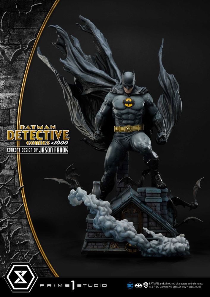 DC Comics Statue Batman Detective Comics #1000 Concept Design by Jason Fabok 105 cm