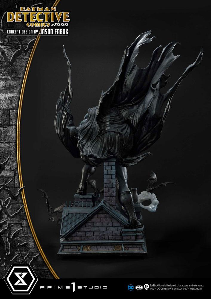DC Comics Statue Batman Detective Comics #1000 Concept Design by Jason Fabok 105 cm