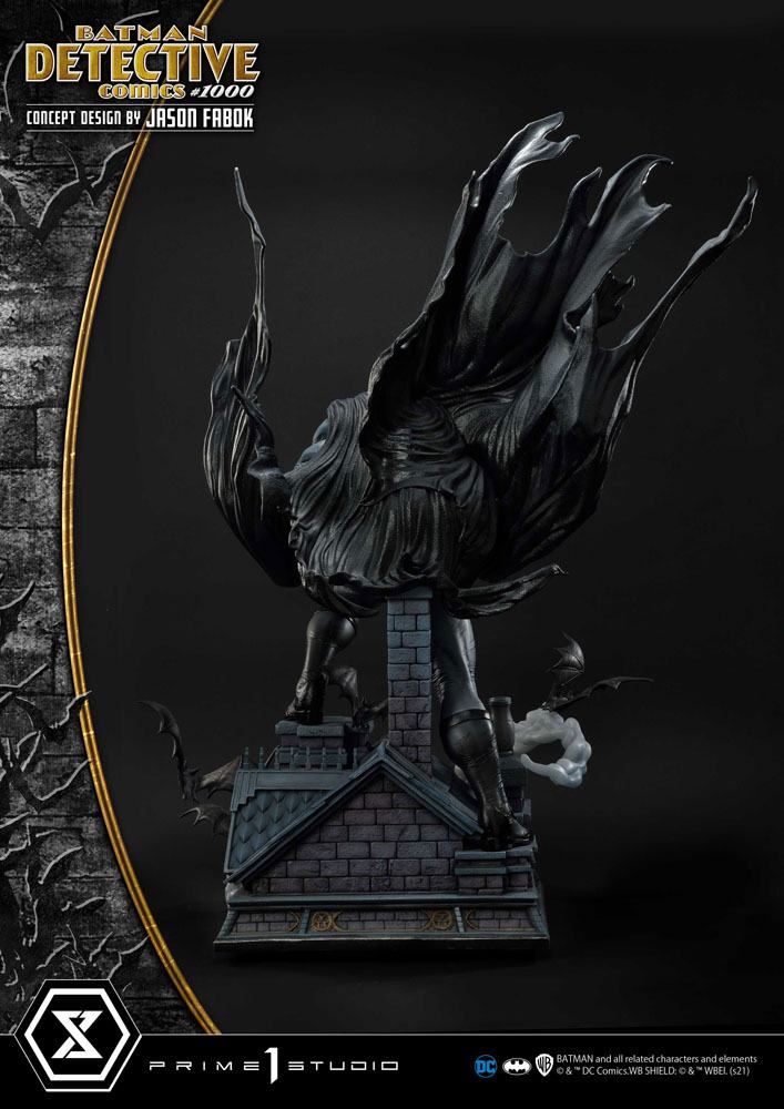 DC Comics Statue Batman Detective Comics #1000 Concept Design by Jason Fabok 105 cm