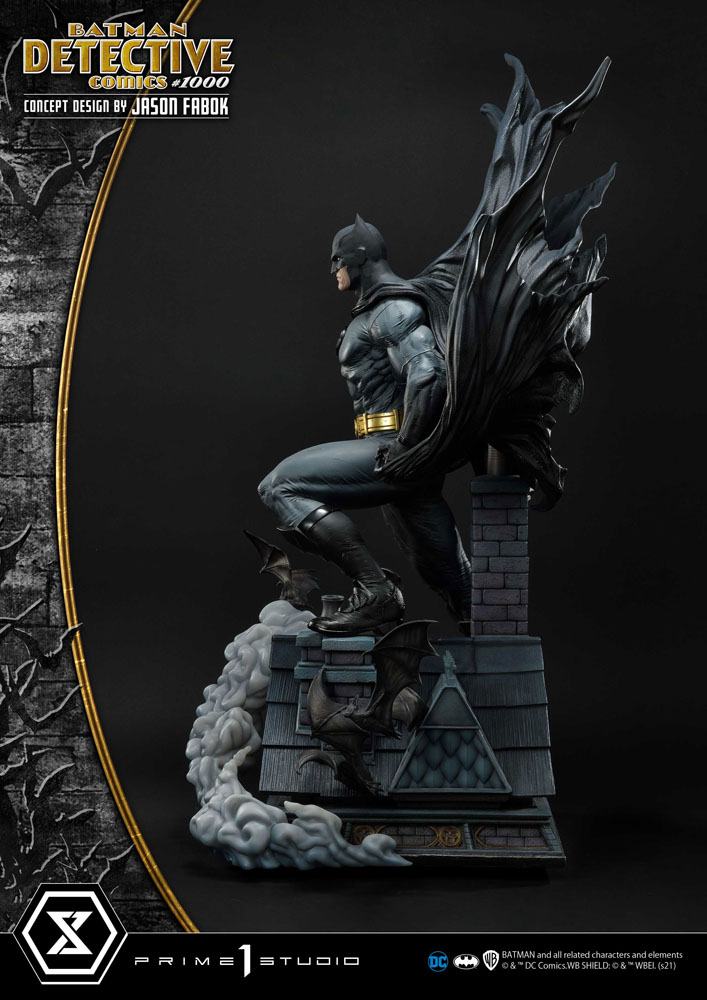 DC Comics Statue Batman Detective Comics #1000 Concept Design by Jason Fabok 105 cm