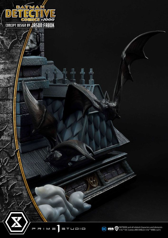DC Comics Statue Batman Detective Comics #1000 Concept Design by Jason Fabok 105 cm