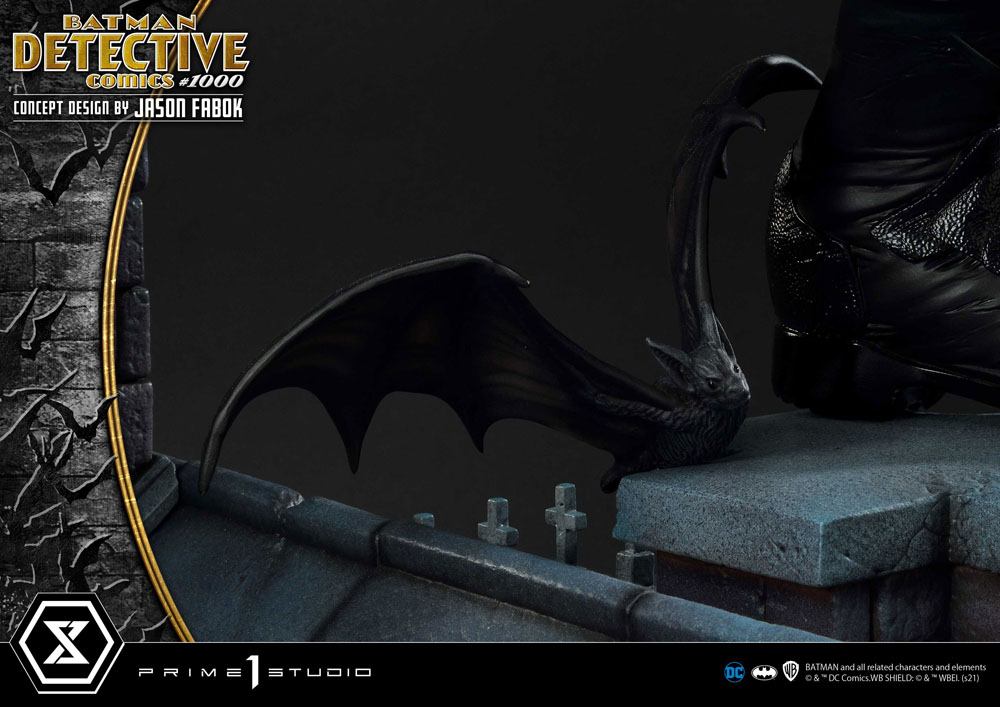DC Comics Statue Batman Detective Comics #1000 Concept Design by Jason Fabok 105 cm