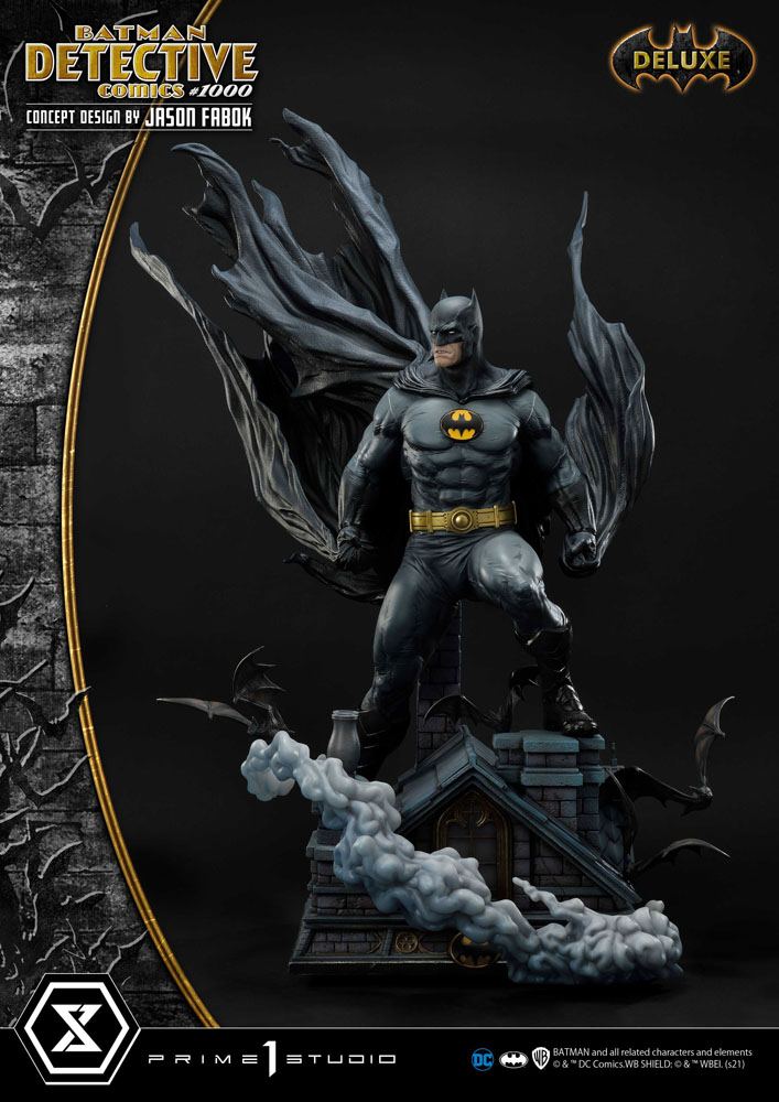 DC Comics Statue Batman Detective Comics #1000 Concept Design by Jason Fabok DX Bonus Ver. 105 cm