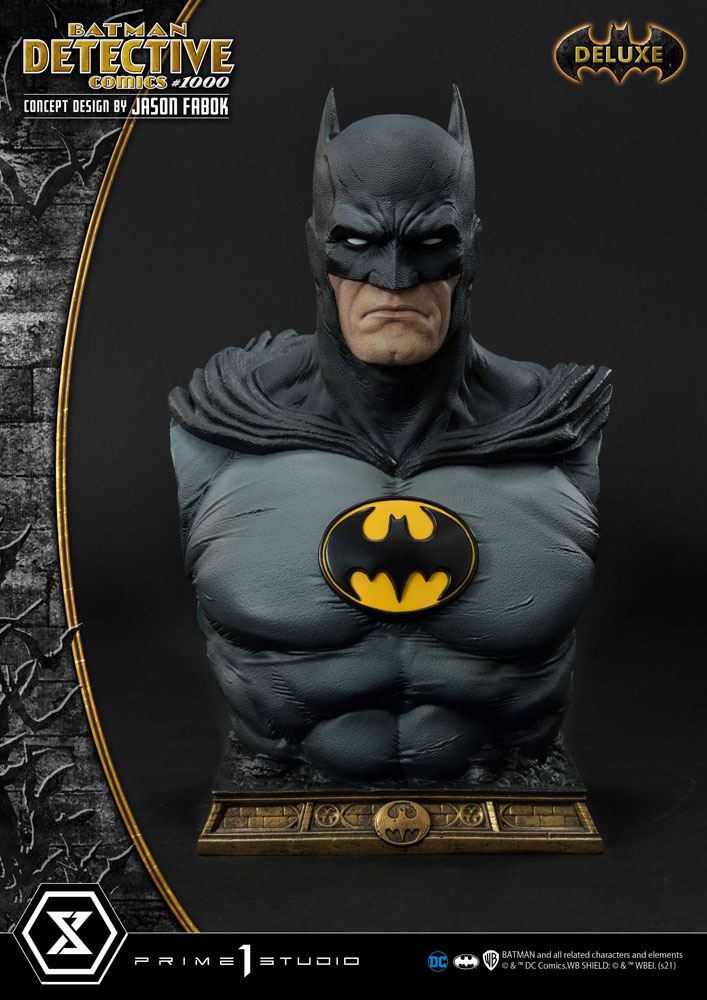 DC Comics Statue Batman Detective Comics #1000 Concept Design by Jason Fabok DX Bonus Ver. 105 cm