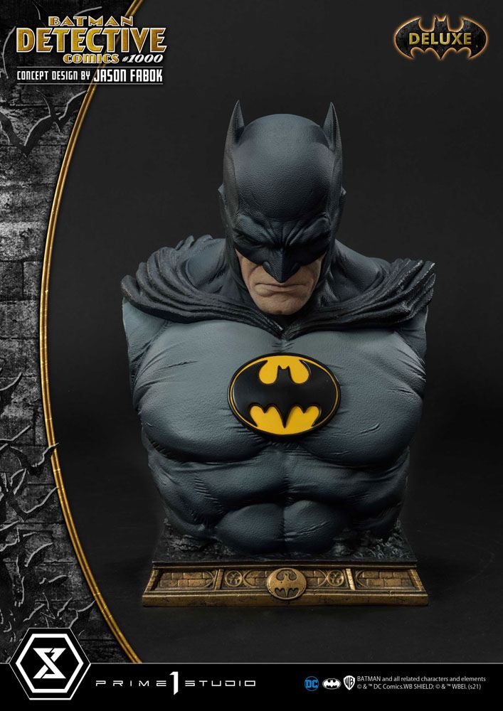 DC Comics Statue Batman Detective Comics #1000 Concept Design by Jason Fabok DX Bonus Ver. 105 cm