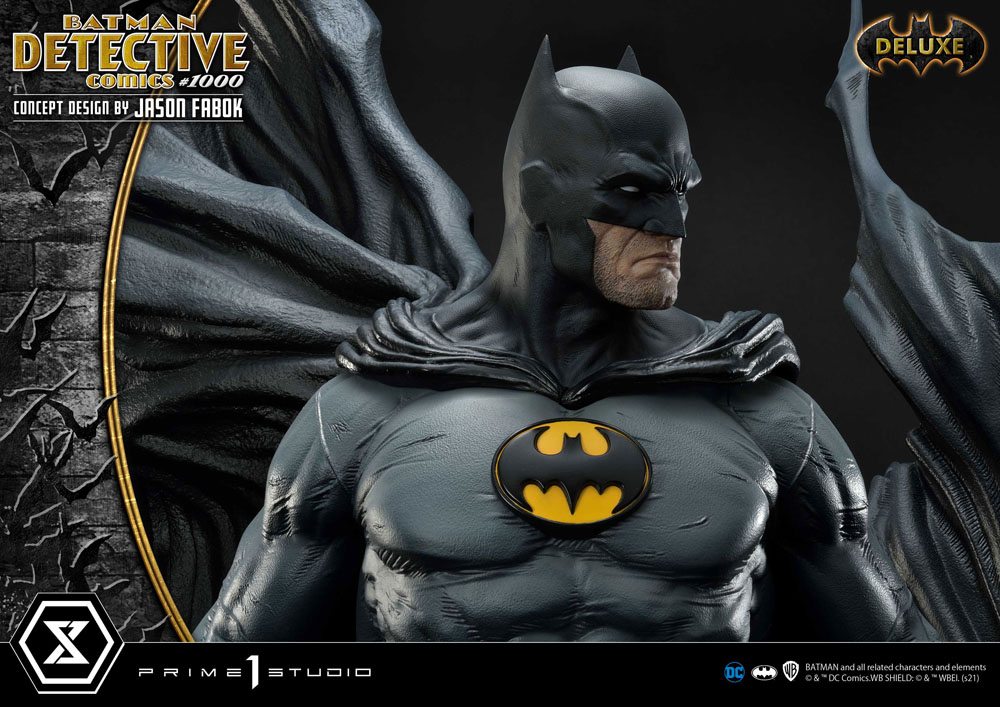 DC Comics Statue Batman Detective Comics #1000 Concept Design by Jason Fabok DX Bonus Ver. 105 cm