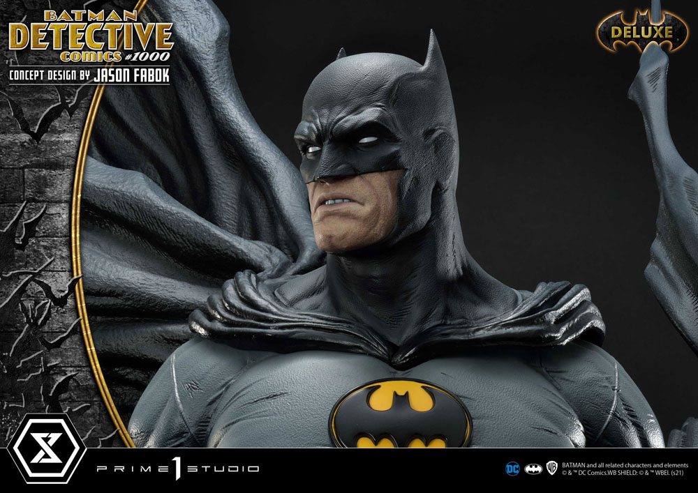 DC Comics Statue Batman Detective Comics #1000 Concept Design by Jason Fabok DX Bonus Ver. 105 cm