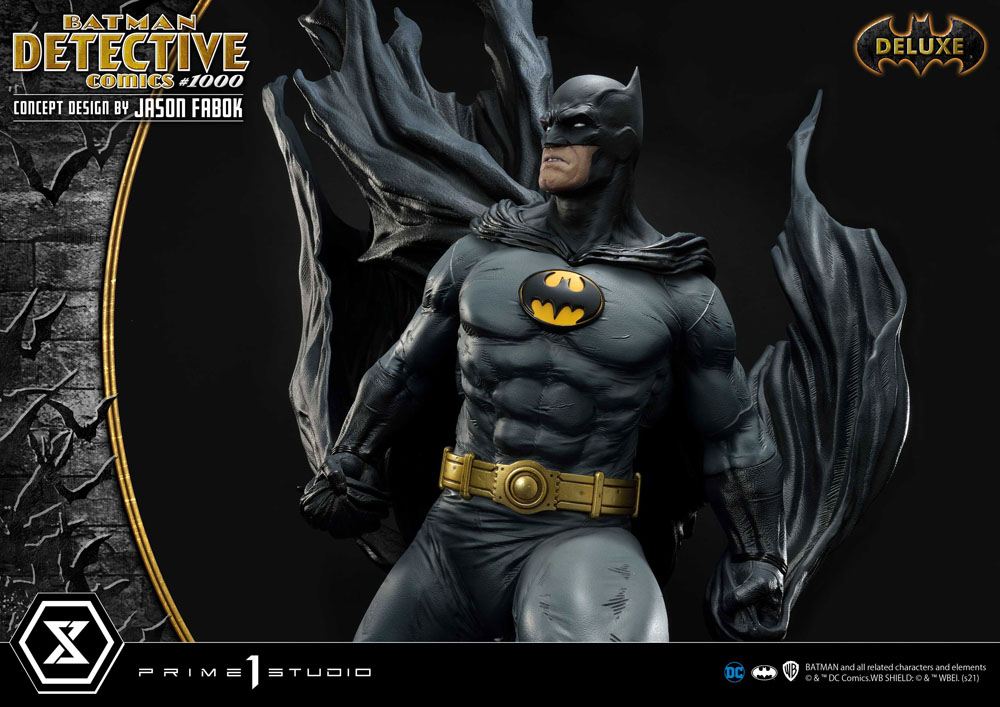 DC Comics Statue Batman Detective Comics #1000 Concept Design by Jason Fabok DX Bonus Ver. 105 cm