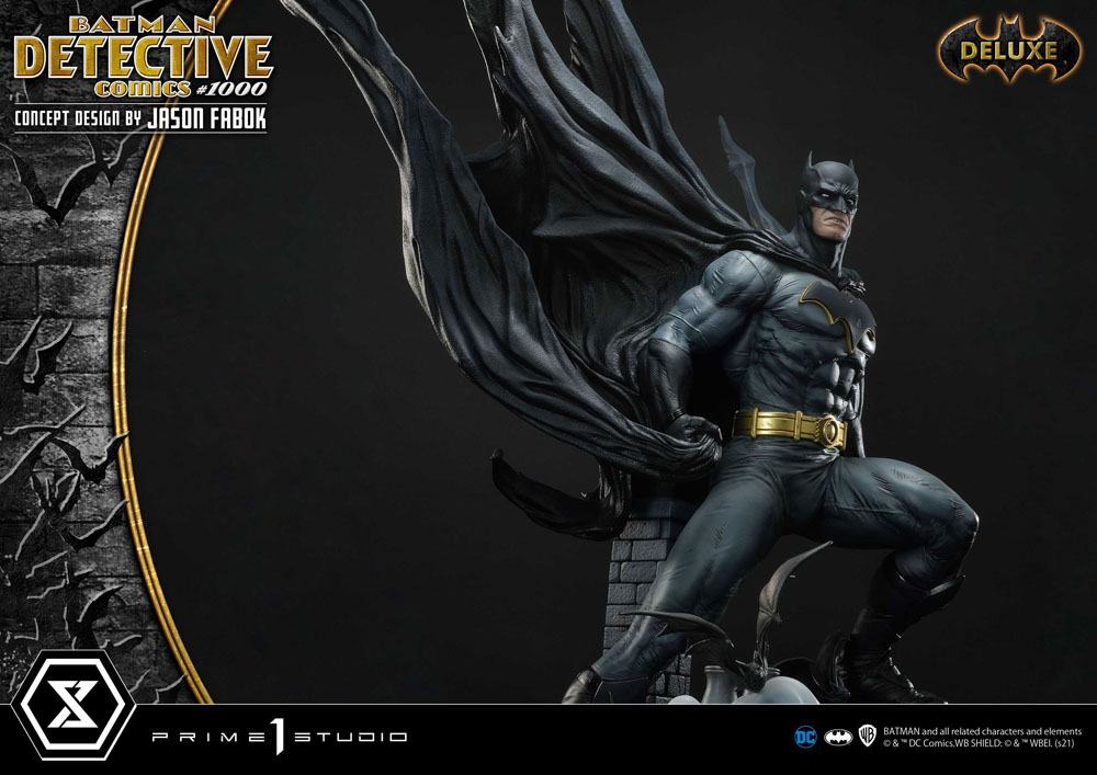 DC Comics Statue Batman Detective Comics #1000 Concept Design by Jason Fabok DX Bonus Ver. 105 cm