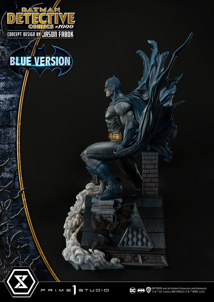 DC Comics Statue Batman Detective Comics #1000 Concept Design by Jason Fabok Blue Version 105 cm