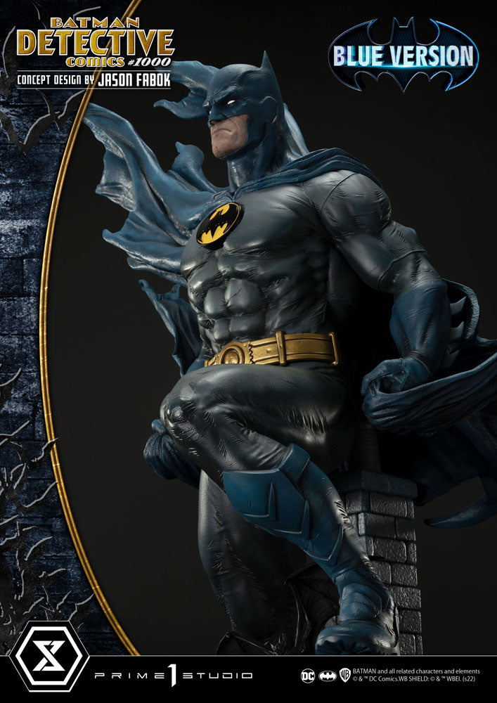 DC Comics Statue Batman Detective Comics #1000 Concept Design by Jason Fabok Blue Version 105 cm