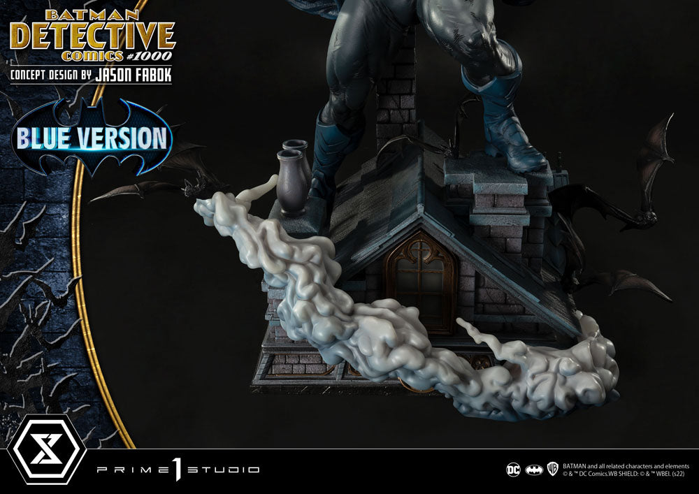 DC Comics Statue Batman Detective Comics #1000 Concept Design by Jason Fabok Blue Version 105 cm