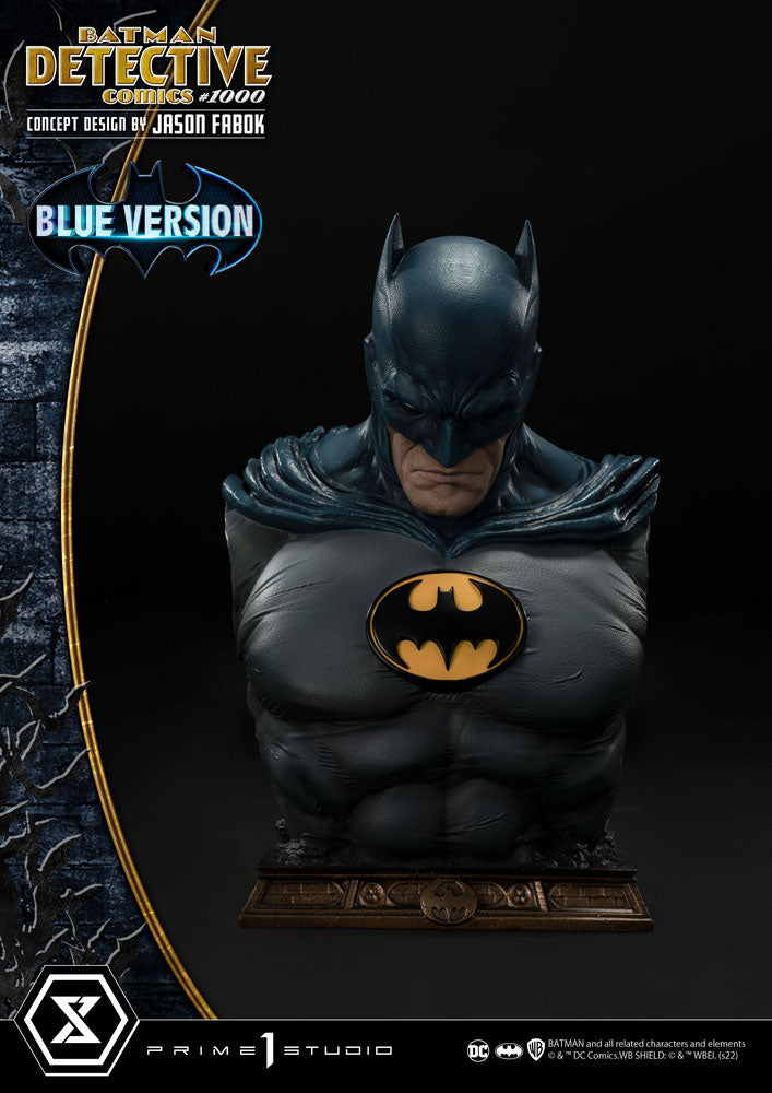 DC Comics Statue Batman Detective Comics #1000 Concept Design by Jason Fabok Blue Version 105 cm