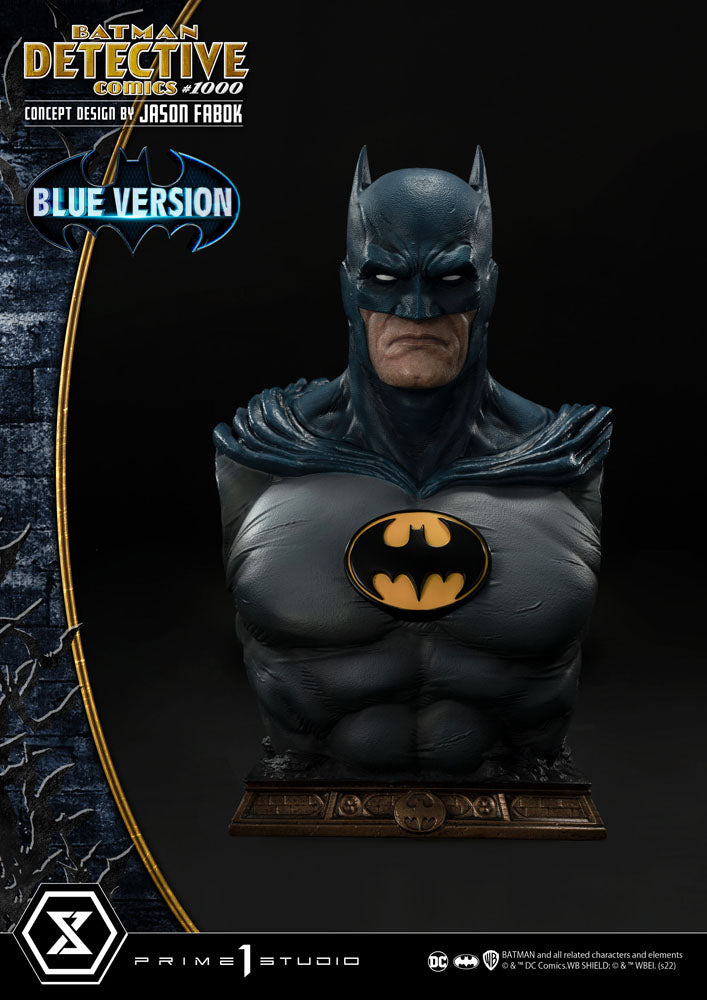 DC Comics Statue Batman Detective Comics #1000 Concept Design by Jason Fabok Blue Version 105 cm