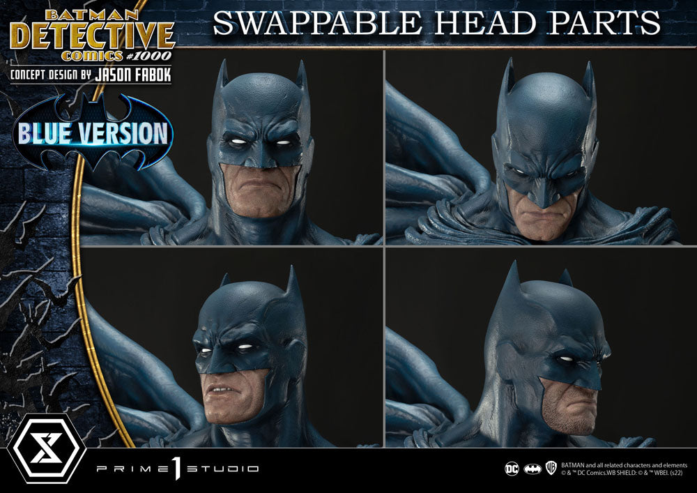 DC Comics Statue Batman Detective Comics #1000 Concept Design by Jason Fabok Blue Version 105 cm