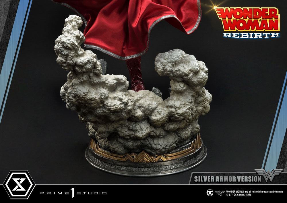DC Comics Statue 1/3 Wonder Woman Rebirth Silver Armor Version 75 cm