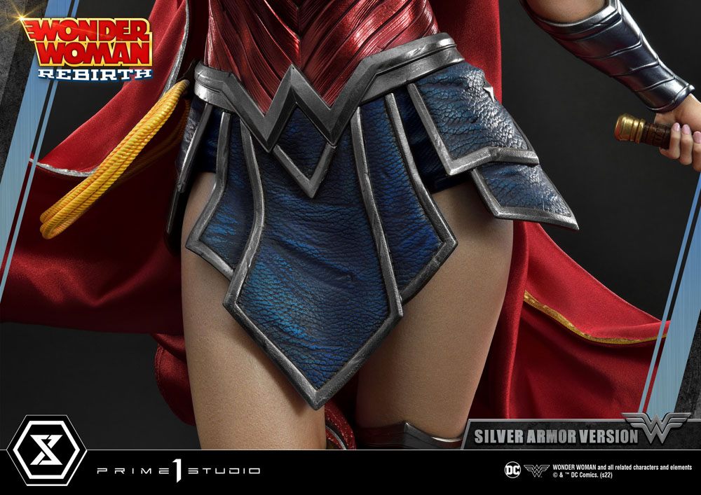 DC Comics Statue 1/3 Wonder Woman Rebirth Silver Armor Version 75 cm