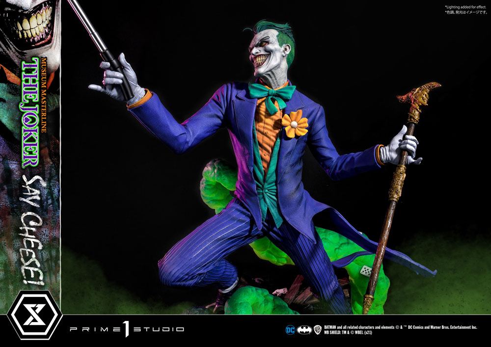DC Comics Statue 1/3 The Joker Say Cheese 99 cm