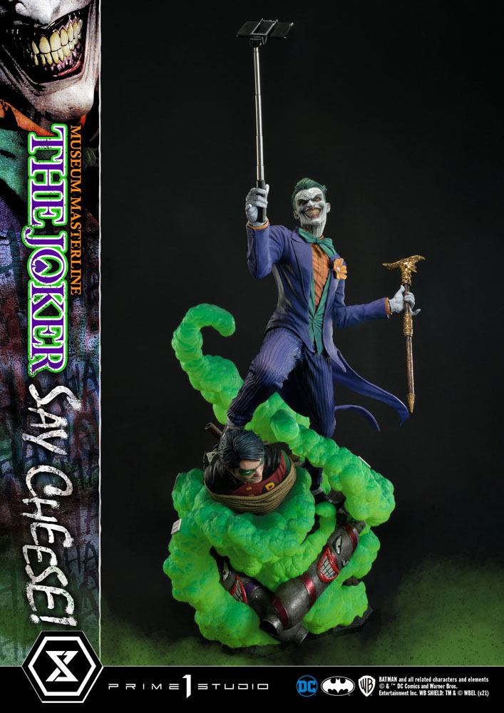 DC Comics Statue 1/3 The Joker Say Cheese 99 cm