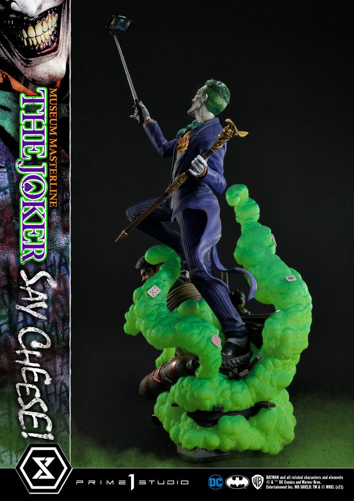 DC Comics Statue 1/3 The Joker Say Cheese 99 cm
