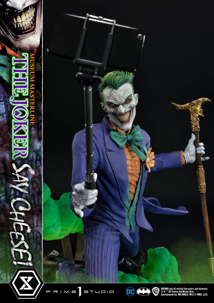 DC Comics Statue 1/3 The Joker Say Cheese 99 cm