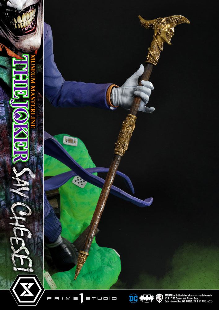 DC Comics Statue 1/3 The Joker Say Cheese 99 cm