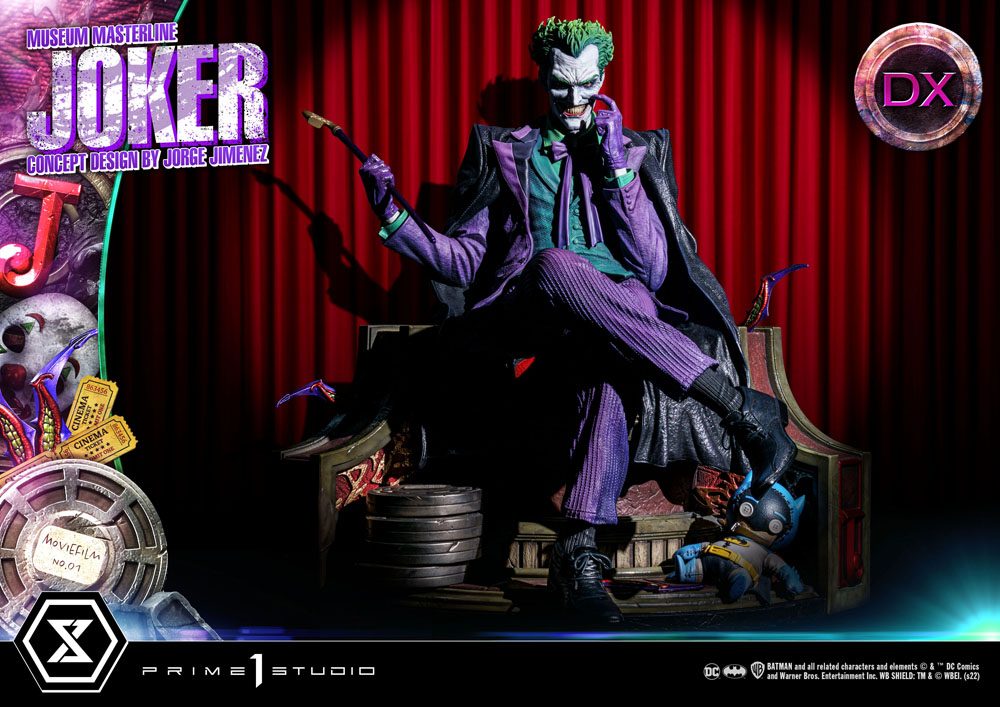 DC Comics Statue 1/3 The Joker Deluxe Bonus Version Concept Design by Jorge Jimenez 53 cm