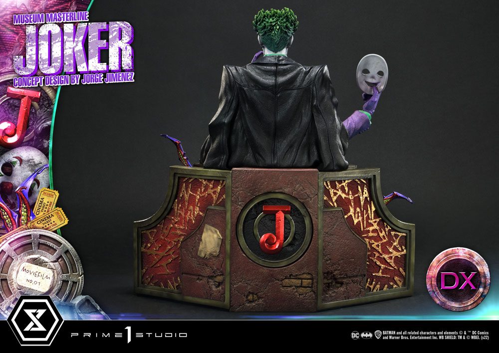 DC Comics Statue 1/3 The Joker Deluxe Bonus Version Concept Design by Jorge Jimenez 53 cm