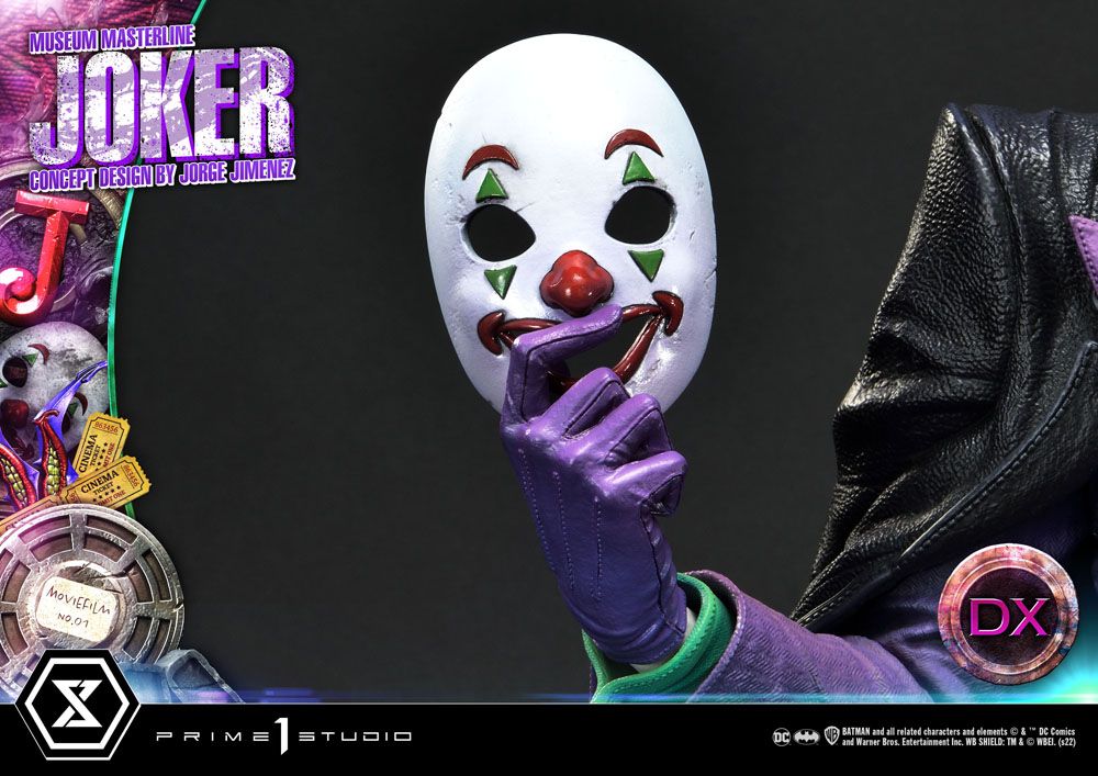 DC Comics Statue 1/3 The Joker Deluxe Bonus Version Concept Design by Jorge Jimenez 53 cm