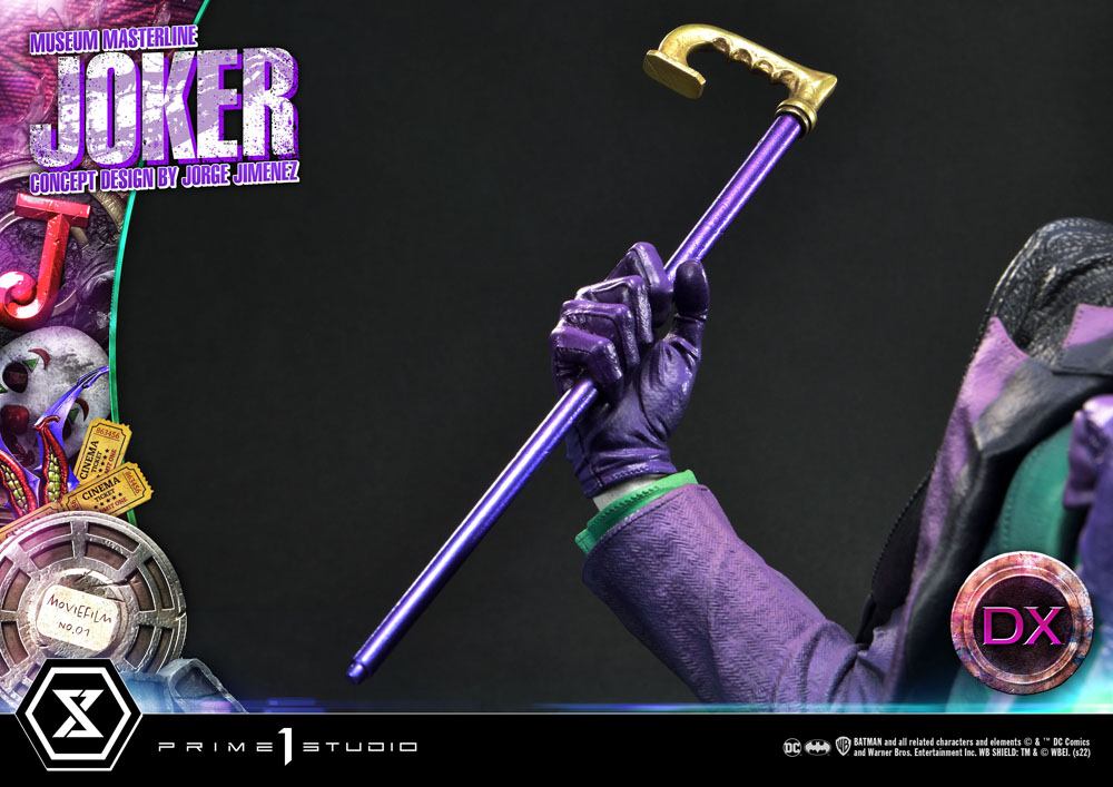 DC Comics Statue 1/3 The Joker Deluxe Bonus Version Concept Design by Jorge Jimenez 53 cm