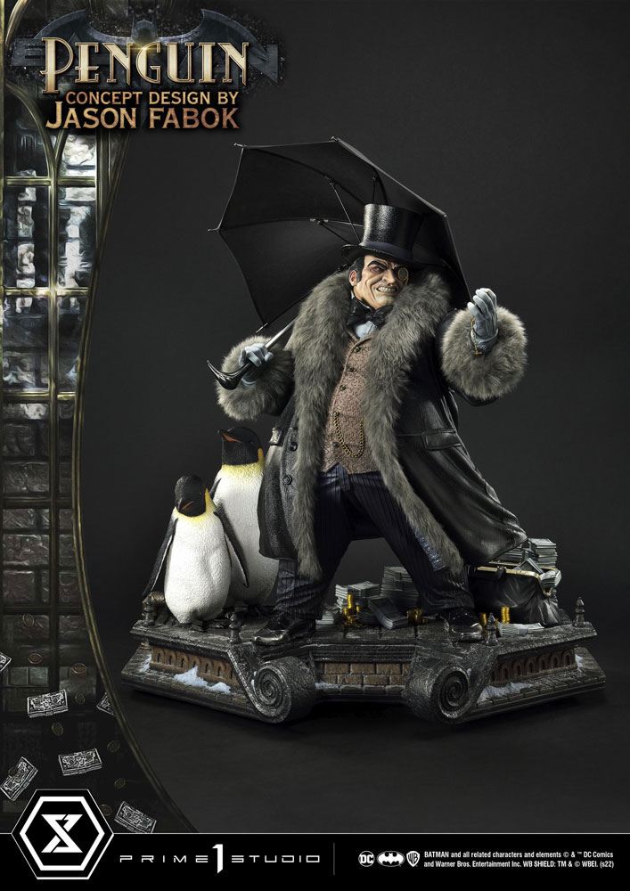 DC Comics Museum Masterline Statue 1/3 Penguin (Concept Design By Jason Fabok) 63 cm