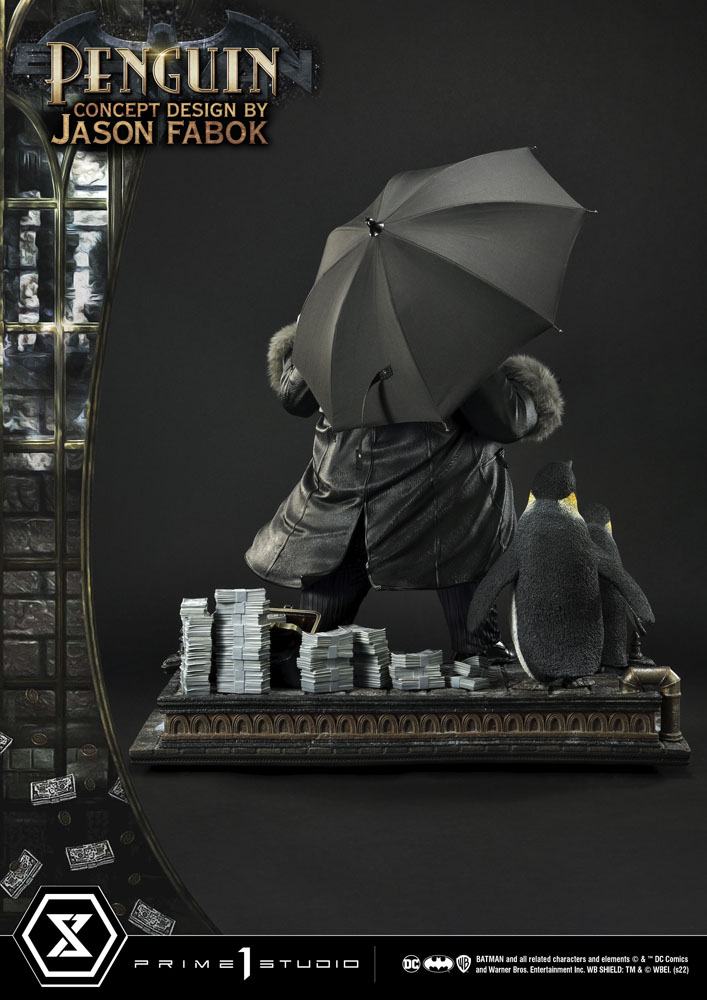 DC Comics Museum Masterline Statue 1/3 Penguin (Concept Design By Jason Fabok) 63 cm