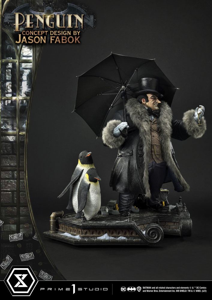 DC Comics Museum Masterline Statue 1/3 Penguin (Concept Design By Jason Fabok) 63 cm
