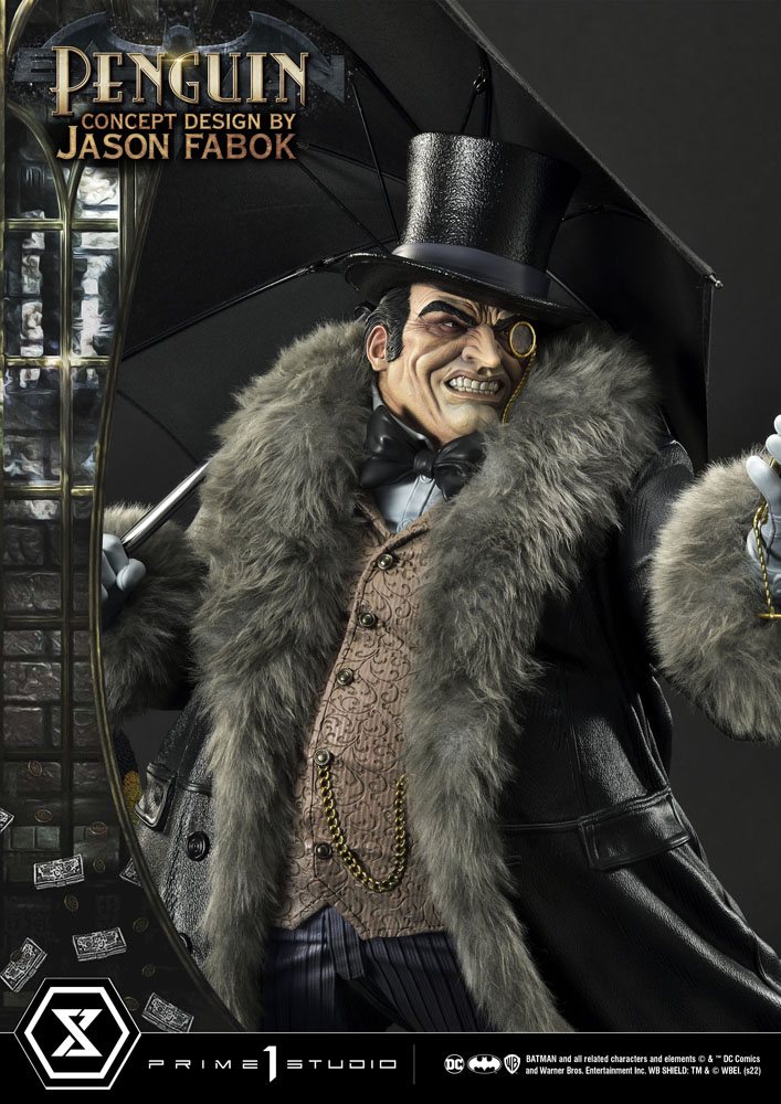 DC Comics Museum Masterline Statue 1/3 Penguin (Concept Design By Jason Fabok) 63 cm