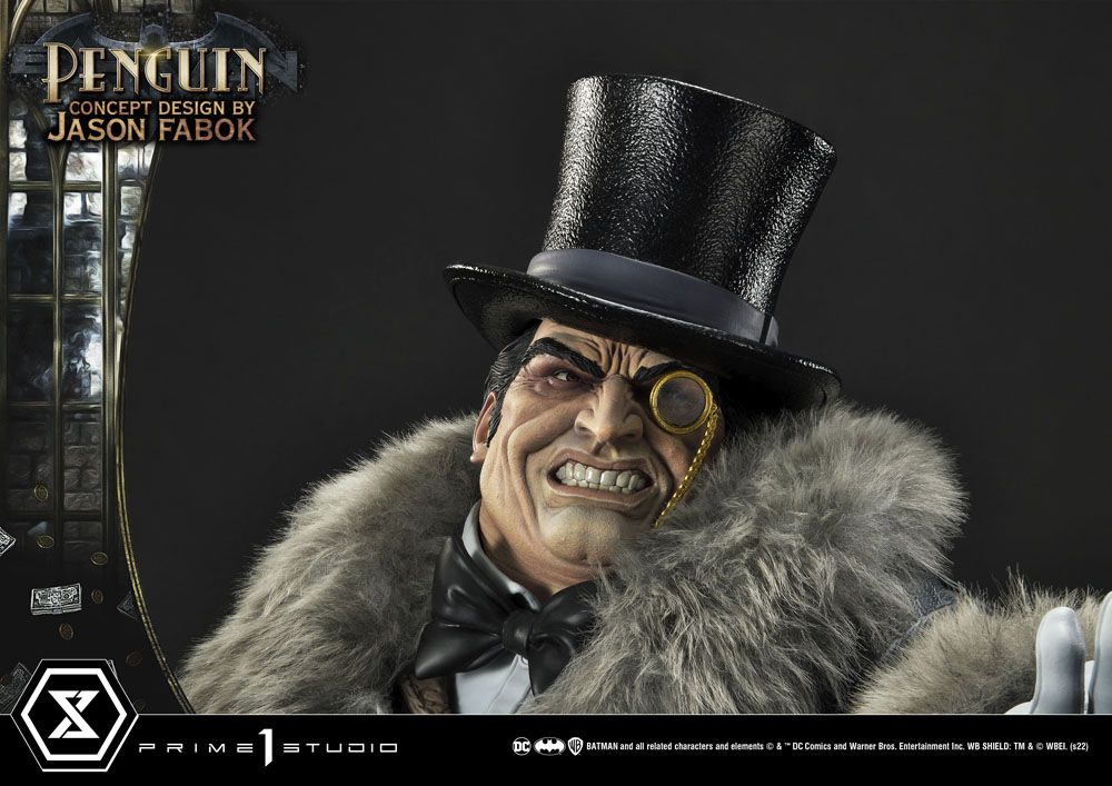 DC Comics Museum Masterline Statue 1/3 Penguin (Concept Design By Jason Fabok) 63 cm