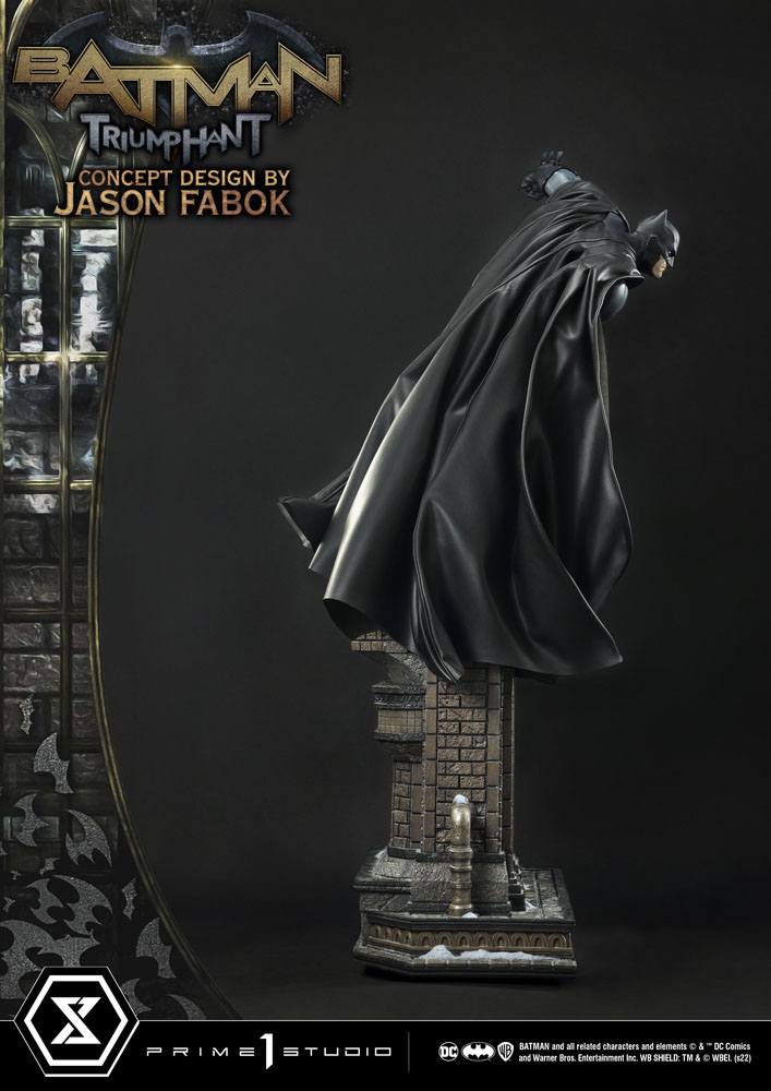 DC Comics Museum Masterline Statue 1/3 Batman Triumphant (Concept Design By Jason Fabok) Bonus Version 119 cm