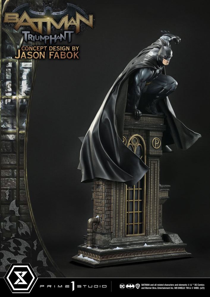 DC Comics Museum Masterline Statue 1/3 Batman Triumphant (Concept Design By Jason Fabok) Bonus Version 119 cm