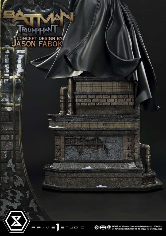DC Comics Museum Masterline Statue 1/3 Batman Triumphant (Concept Design By Jason Fabok) Bonus Version 119 cm