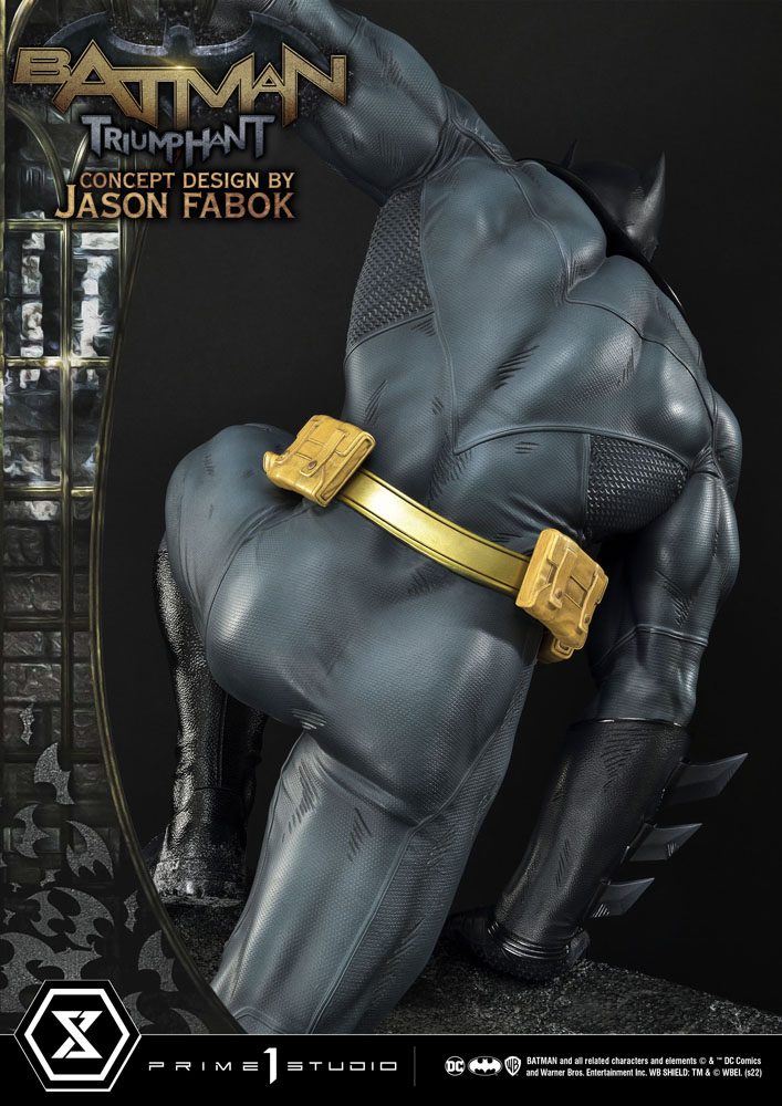 DC Comics Museum Masterline Statue 1/3 Batman Triumphant (Concept Design By Jason Fabok) Bonus Version 119 cm
