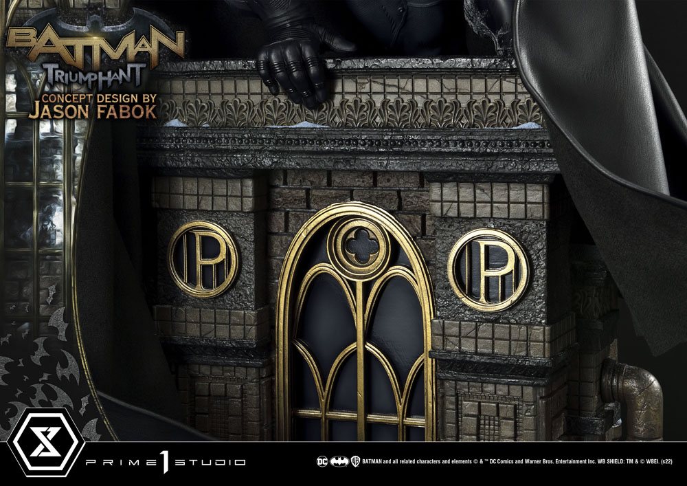 DC Comics Museum Masterline Statue 1/3 Batman Triumphant (Concept Design By Jason Fabok) Bonus Version 119 cm