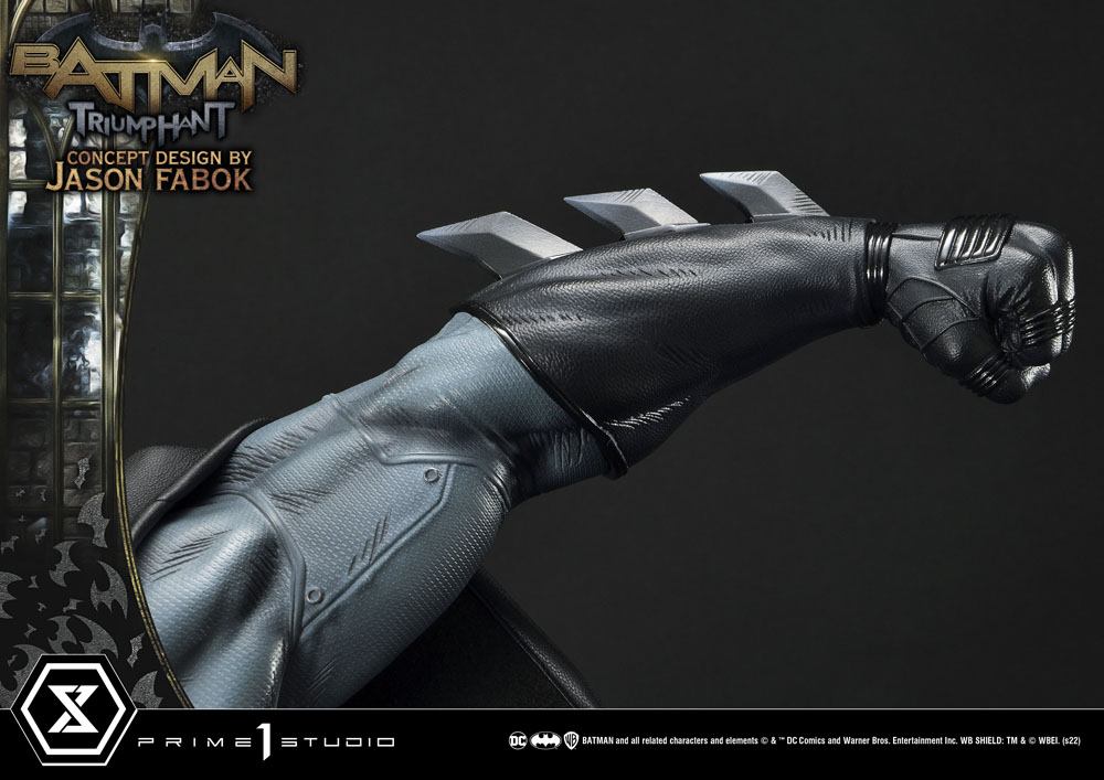 DC Comics Museum Masterline Statue 1/3 Batman Triumphant (Concept Design By Jason Fabok) Bonus Version 119 cm