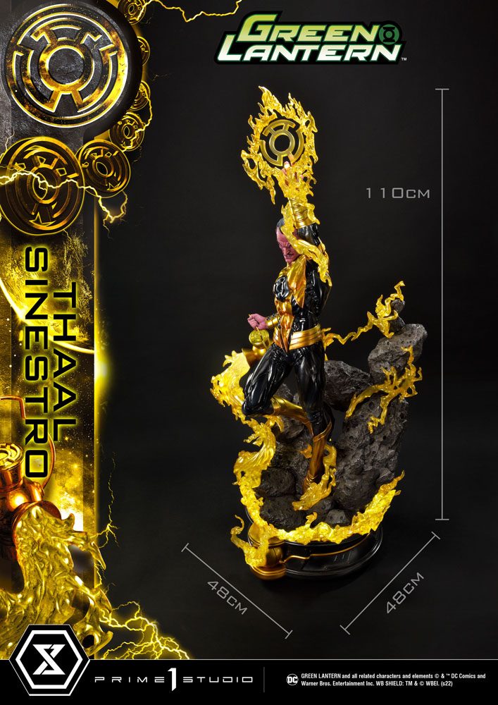 DC Comics Statue 1/3 Thaal Sinestro 111 cm