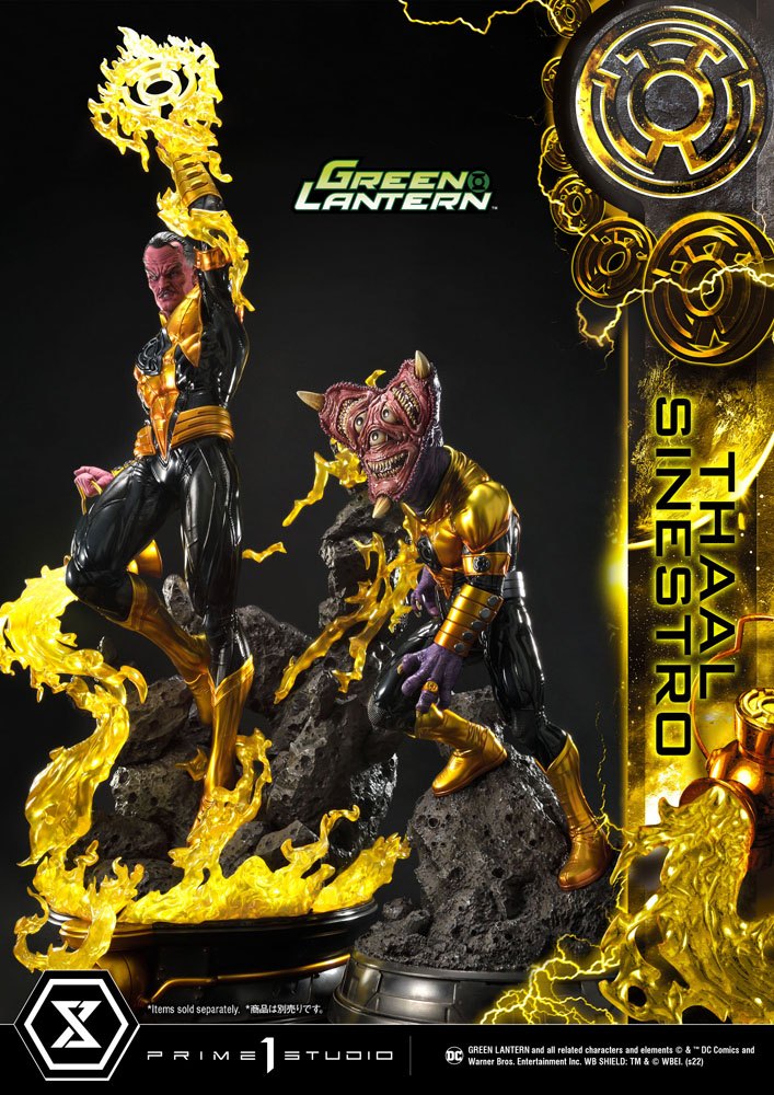 DC Comics Statue 1/3 Thaal Sinestro 111 cm